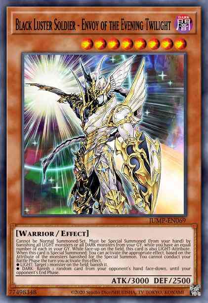 Black Luster Soldier - Envoy of the Evening Twilight - JUMP-EN069 - Ultra Rare - Limited