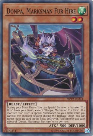 Donpa, Marksman Fur Hire - MP19-EN244 - Common - Unlimited