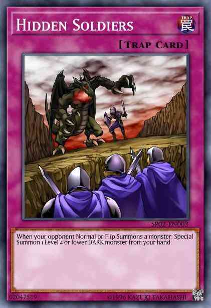 Hidden Soldiers - LCYW-EN146 - Rare - Unlimited