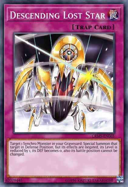 Descending Lost Star - LC5D-EN055 - Common - 1st Edition