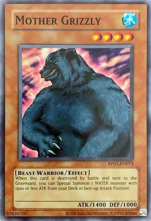 Mother Grizzly - 2020 Date Reprint - RP01-EN073 - Common - Unlimited
