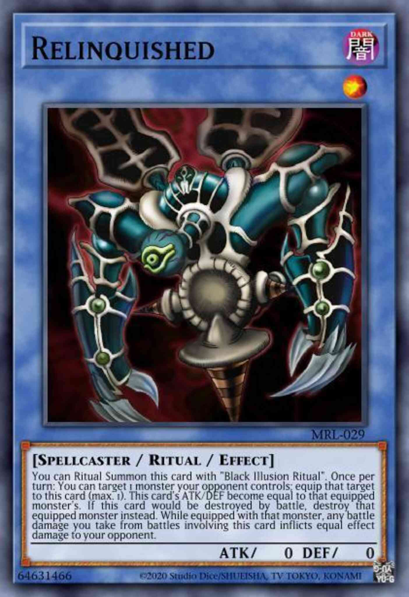 Relinquished - SDP-001 - Ultra Rare - Unlimited