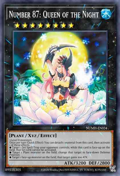 Number 87: Queen of the Night - NUMH-EN034 - Super Rare - 1st Edition
