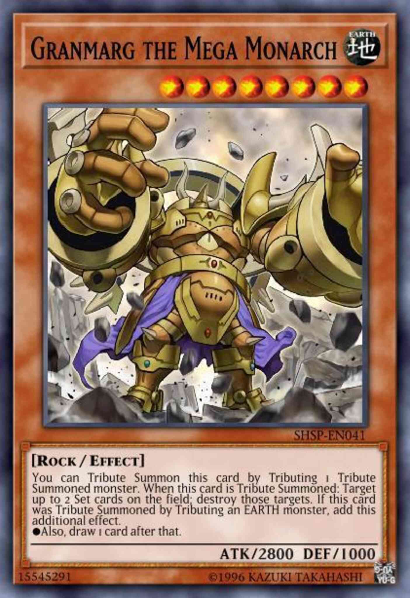 Granmarg the Mega Monarch - SHSP-EN041 - Secret Rare - Unlimited