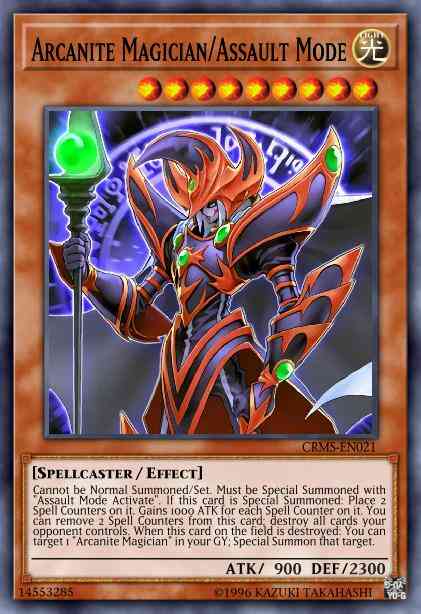 Arcanite Magician/Assault Mode - CRMS-EN021 - Ultimate Rare - Unlimited