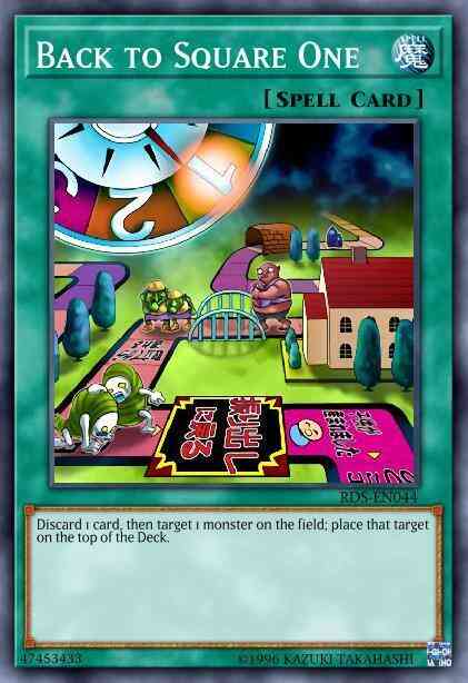 Back to Square One - DR3-EN104 - Common - Unlimited