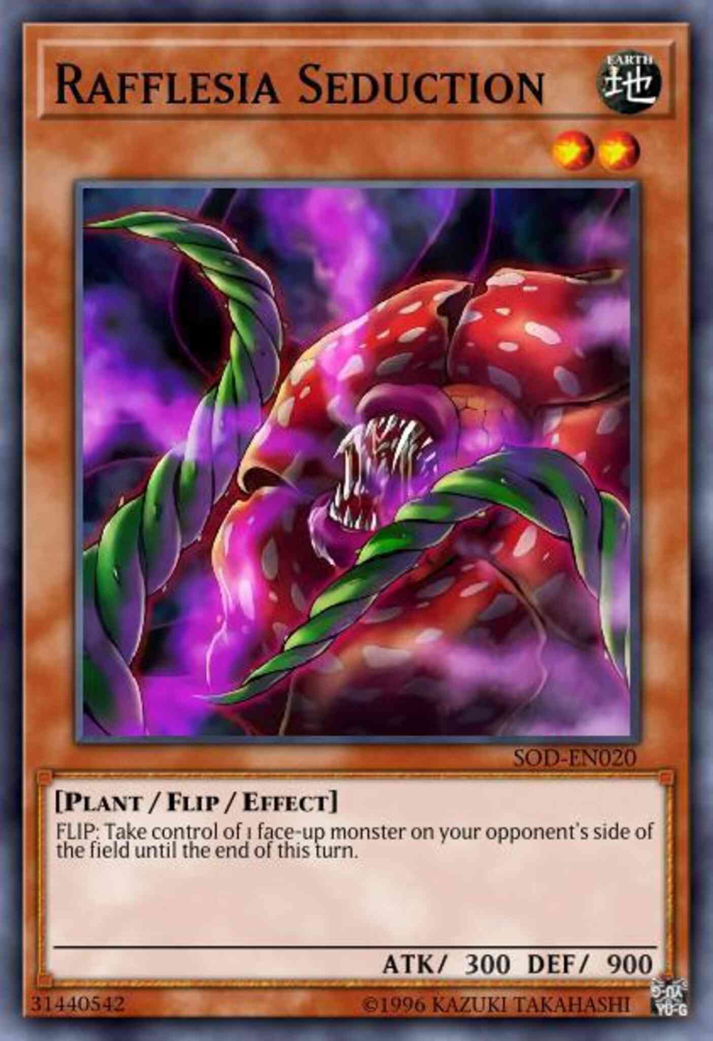 Rafflesia Seduction - DR3-EN020 - Rare - Unlimited