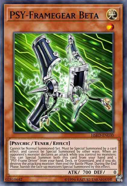 PSY-Framegear Beta - HSRD-EN030 - Ultra Rare - 1st Edition