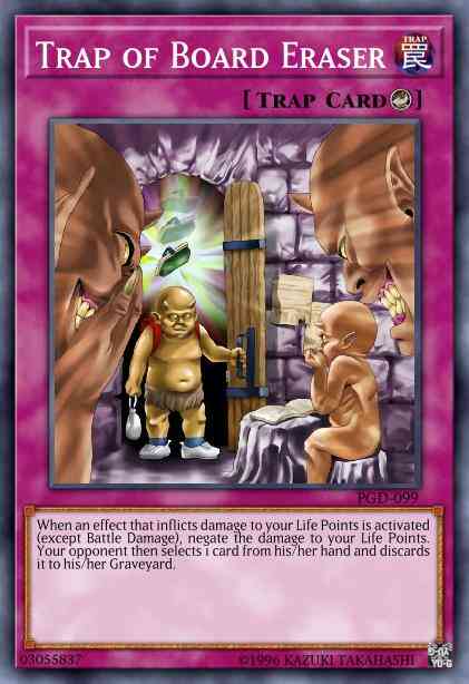 Trap of Board Eraser - TP5-EN009 - Rare - Unlimited