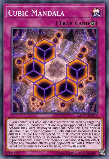 Cubic Mandala - MVP1-ENG44 - Gold Rare - Unlimited