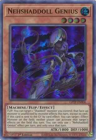 Nehshaddoll Genius - GFTP-EN006 - Ultra Rare - 1st Edition