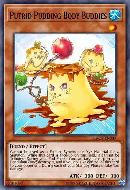 Putrid Pudding Body Buddies - CROS-EN037 - Common - 1st Edition