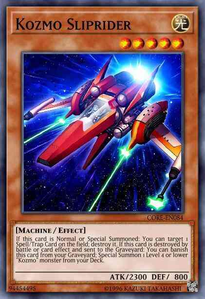 Kozmo Sliprider - CORE-EN084 - Rare - 1st Edition