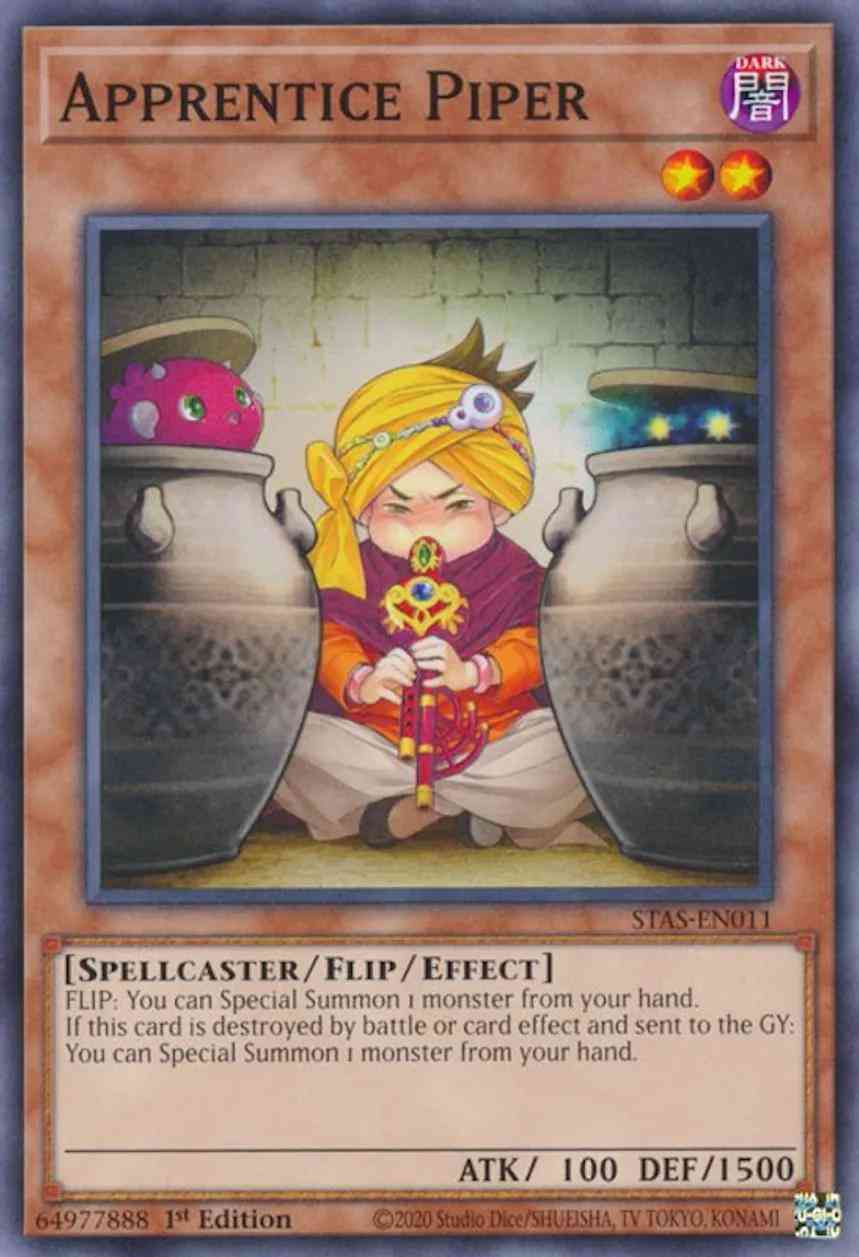 Apprentice Piper - STAS-EN011 - Common - 1st Edition