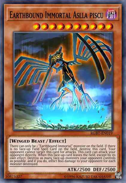 Earthbound Immortal Aslla piscu - RGBT-EN019 - Ultimate Rare - Unlimited