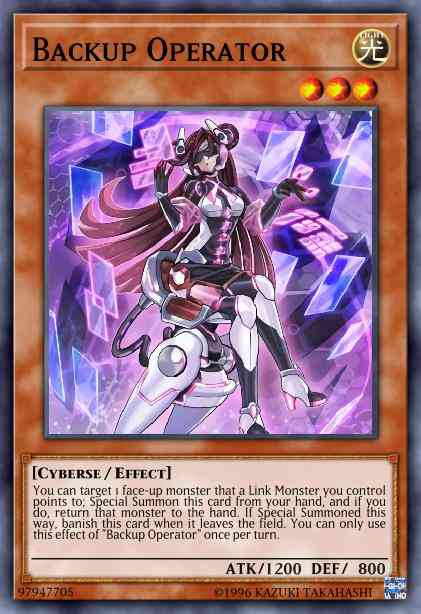 Backup Operator - FLOD-EN003 - Rare - 1st Edition