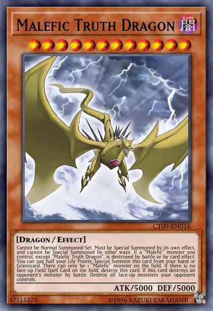 Malefic Truth Dragon - SP14-EN044 - Starfoil Rare - 1st Edition