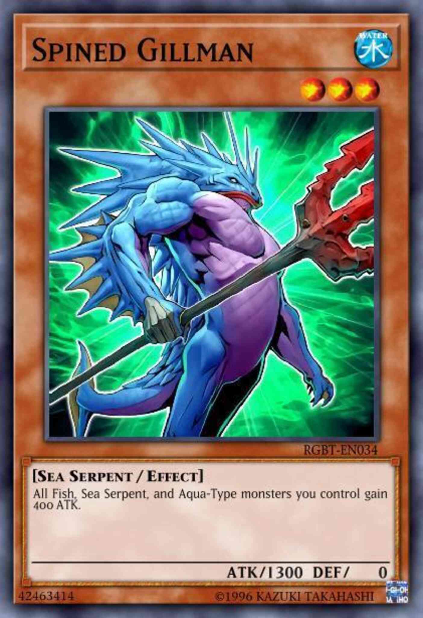 Spined Gillman - BP03-EN059 - Rare - 1st Edition