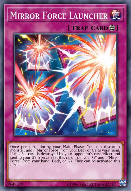Mirror Force Launcher - MP19-EN126 - Rare - 1st Edition