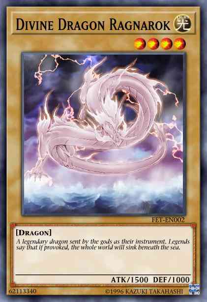Divine Dragon Ragnarok - FET-EN002 - Common - 1st Edition