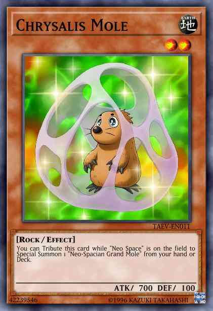 Chrysalis Mole - TAEV-EN011 - Common - 1st Edition