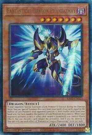 Fantastical Dragon Phantazmay - Alternate Art - RA02-EN013 - Prismatic Ultimate Rare - 1st Edition