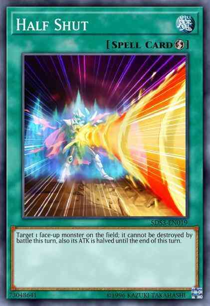 Half Shut - STP2-EN016 - Super Rare - Unlimited
