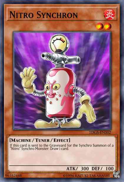 Nitro Synchron - DP08-EN004 - Rare - 1st Edition