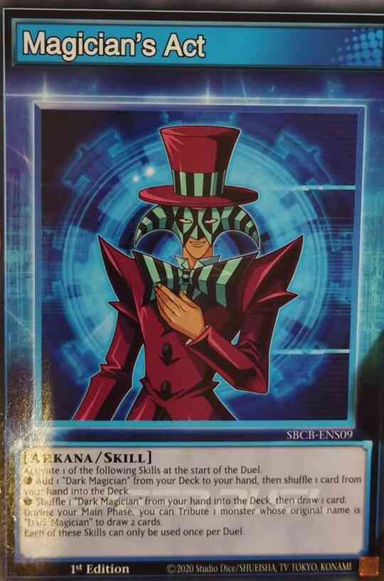 Magician's Act - SBCB-ENS09 - Common - 1st Edition