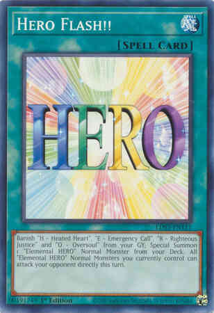 Hero Flash!! - LDS3-EN111 - Common - 1st Edition