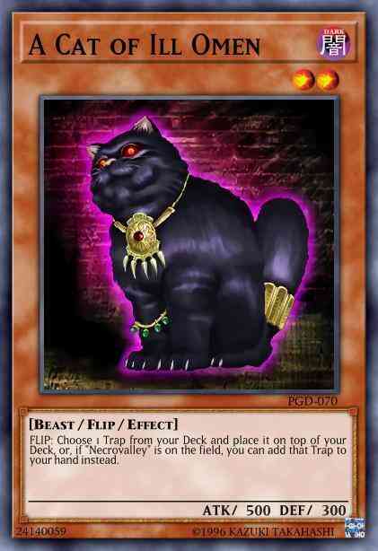 A Cat of Ill Omen - PGD-070 - Common - 1st Edition