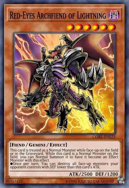 Red-Eyes Archfiend of Lightning - LDK2-ENJ03 - Common - Unlimited