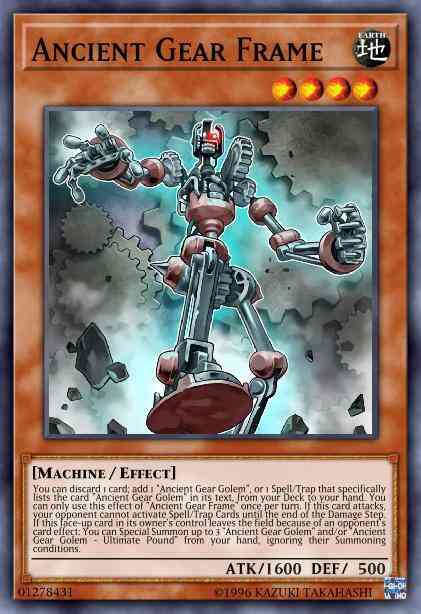 Ancient Gear Frame - LDS1-EN086 - Common - 1st Edition