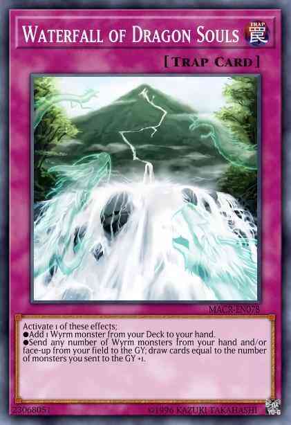 Waterfall of Dragon Souls - MP18-EN024 - Super Rare - 1st Edition