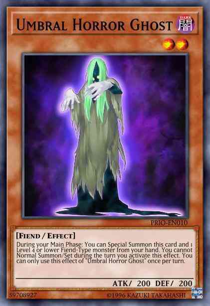 Umbral Horror Ghost - PRIO-EN010 - Common - 1st Edition