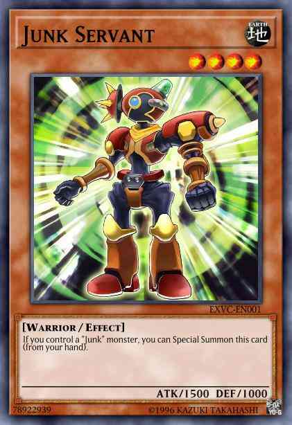 Junk Servant - EXVC-EN001 - Rare - Unlimited