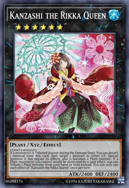Kanzashi the Rikka Queen - SESL-EN021 - Super Rare - 1st Edition