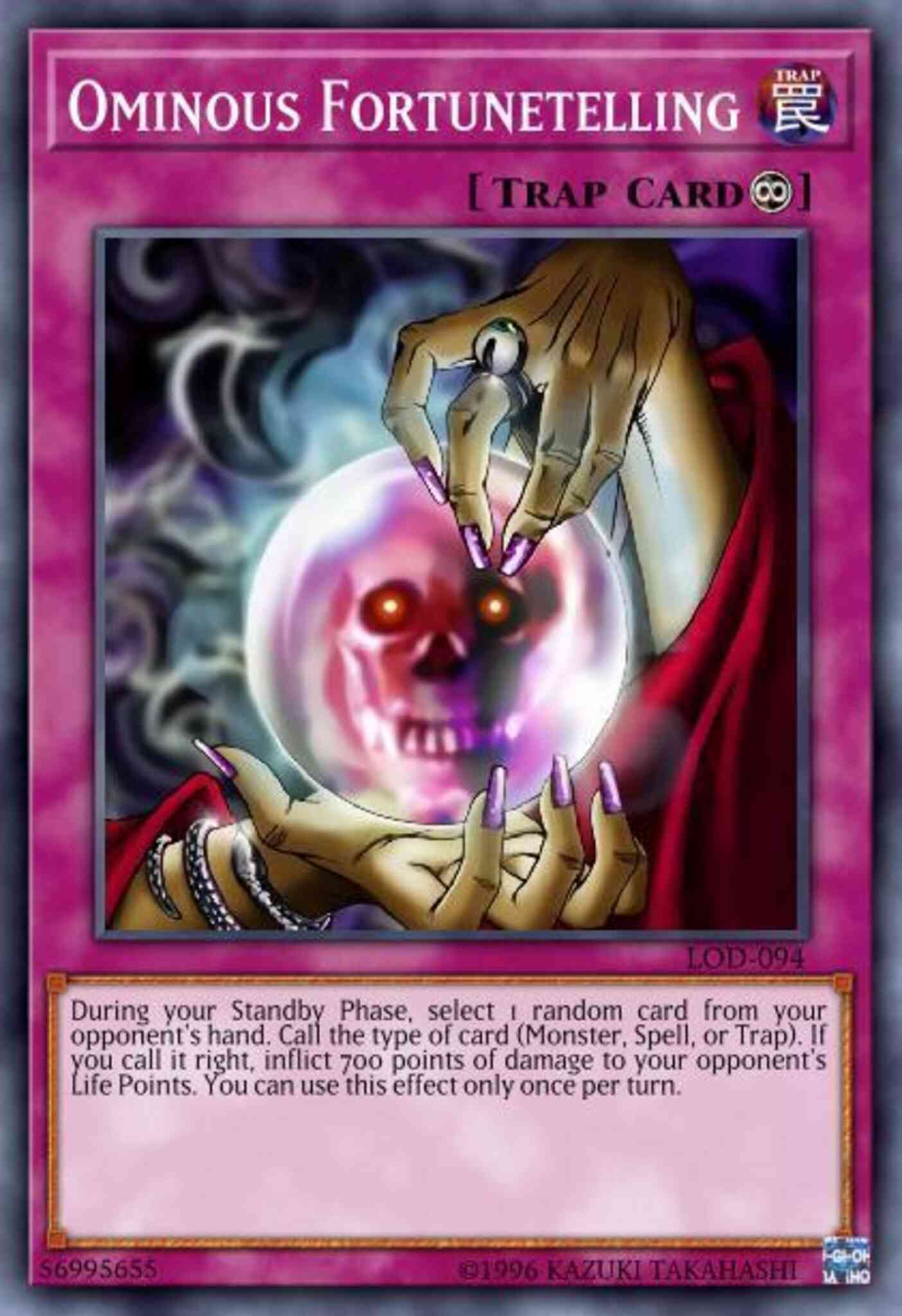 Ominous Fortunetelling - DB2-EN203 - Common - Unlimited