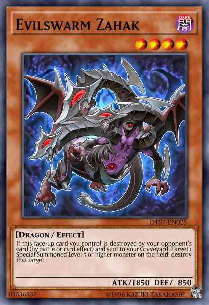 Evilswarm Zahak - SR02-EN014 - Common - 1st Edition