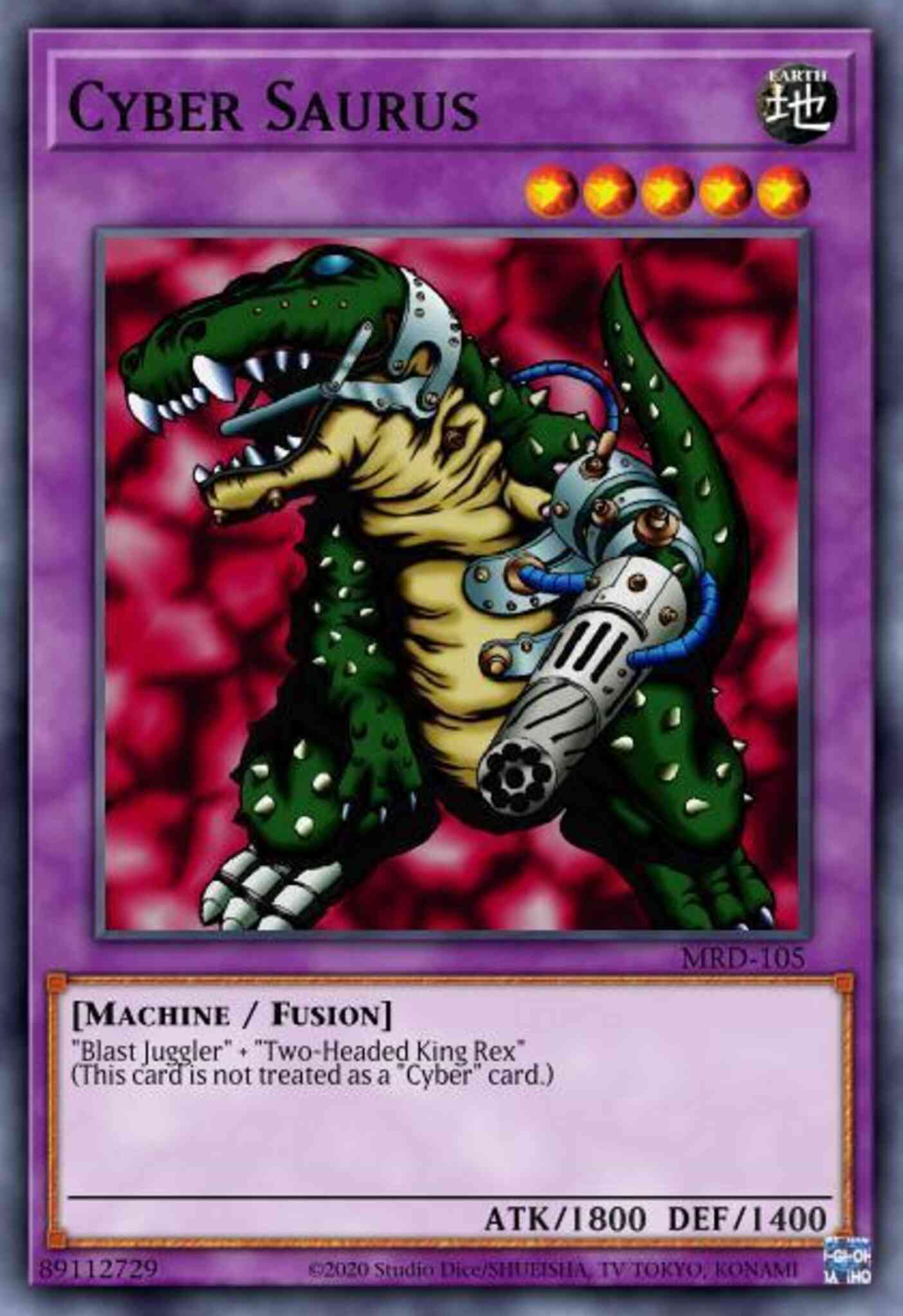 Cyber Saurus - MRD-105 - Common - Unlimited