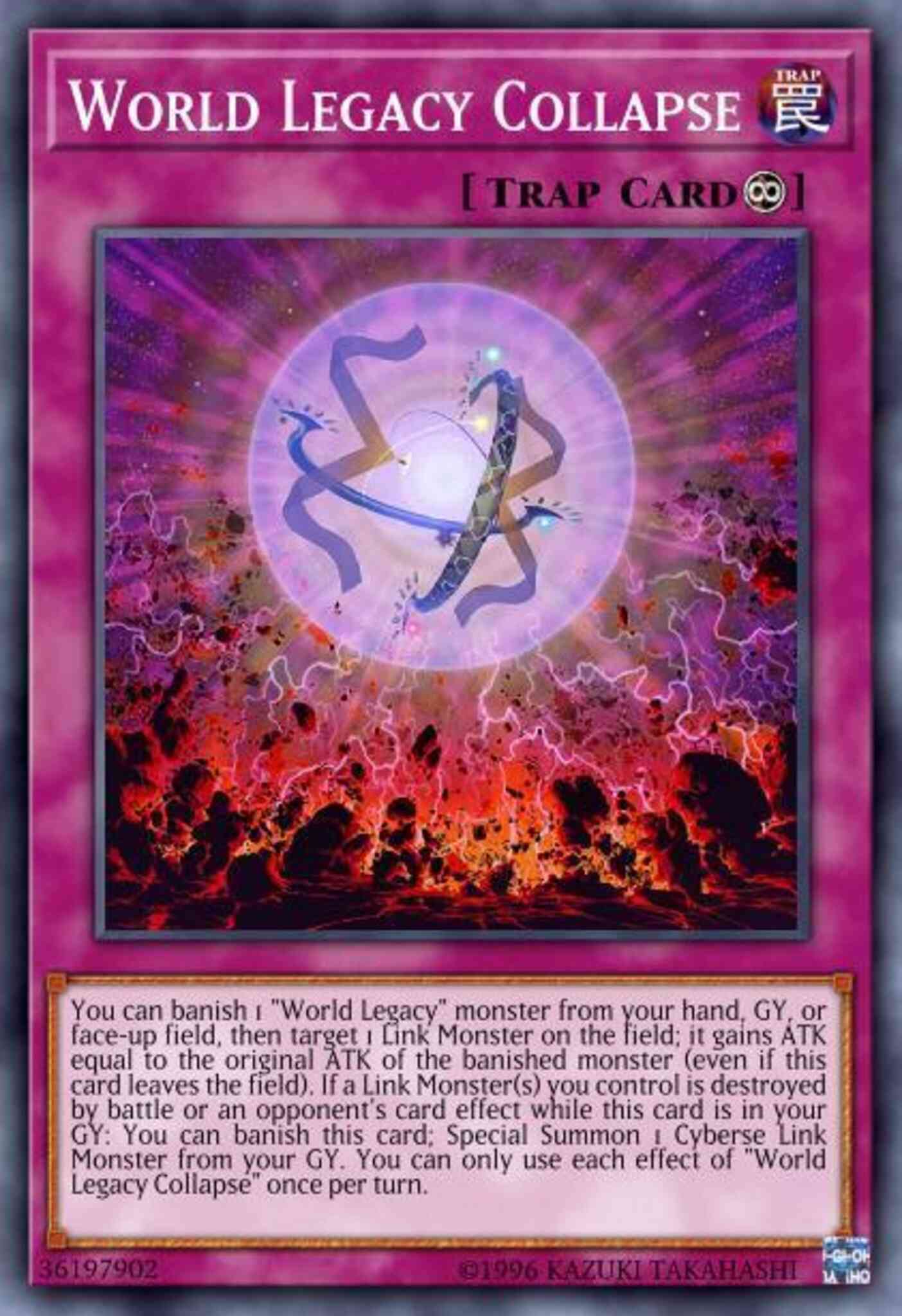 World Legacy Collapse - DANE-EN075 - Common - 1st Edition