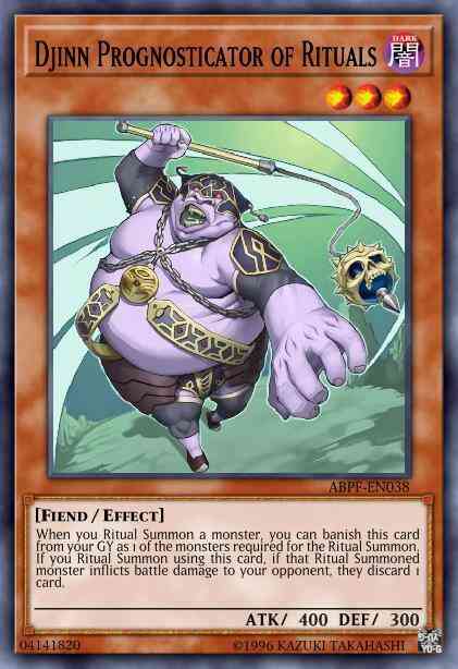 Djinn Prognosticator of Rituals - THSF-EN039 - Super Rare - Unlimited