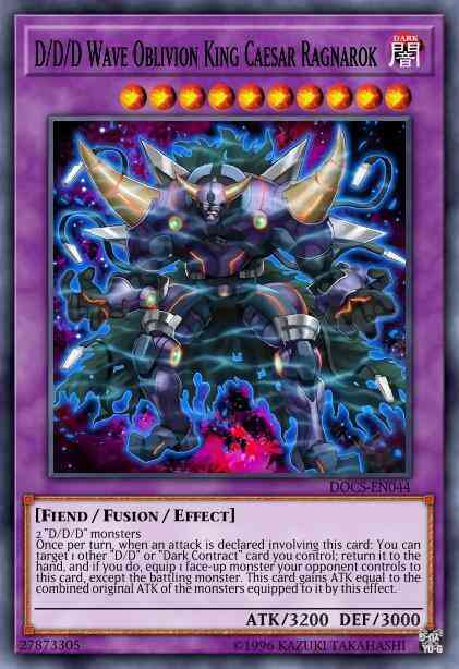 D/D/D Wave Oblivion King Caesar Ragnarok - MP16-EN138 - Super Rare - 1st Edition