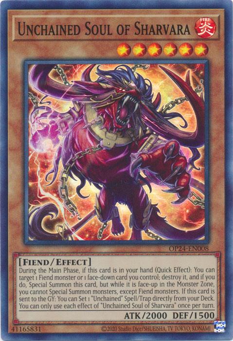 Unchained Soul of Sharvara - OP24-EN008 - Super Rare - Unlimited