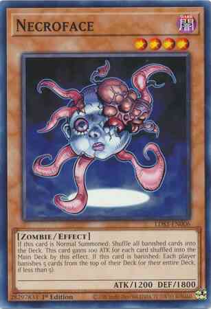 Necroface - LDS3-EN006 - Common - 1st Edition