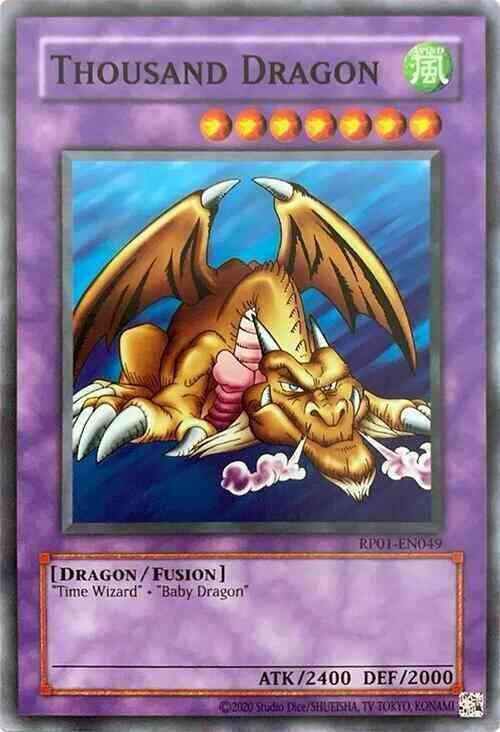 Thousand Dragon - 2020 Date Reprint - RP01-EN049 - Common - Unlimited