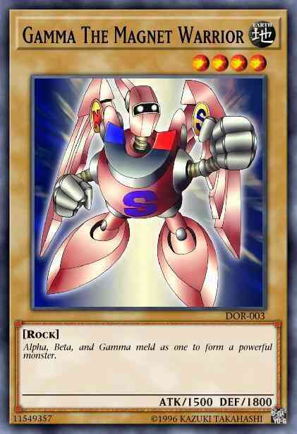 Gamma the Magnet Warrior - RP02-EN091 - Rare - Unlimited