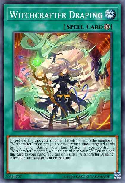 Witchcrafter Draping - INCH-EN023 - Super Rare - 1st Edition