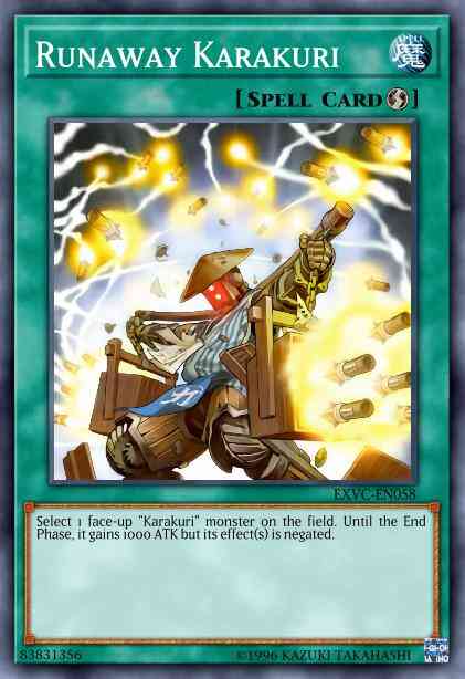 Runaway Karakuri - EXVC-EN058 - Common - Unlimited