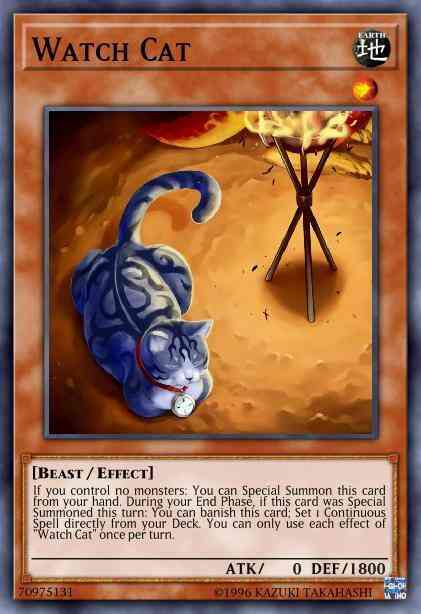 Watch Cat - FLOD-EN028 - Common - Unlimited